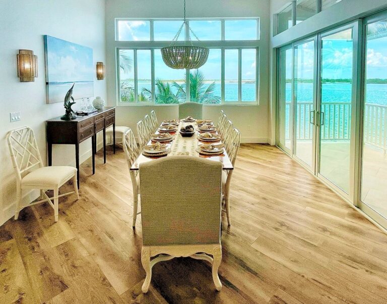 Dining room view